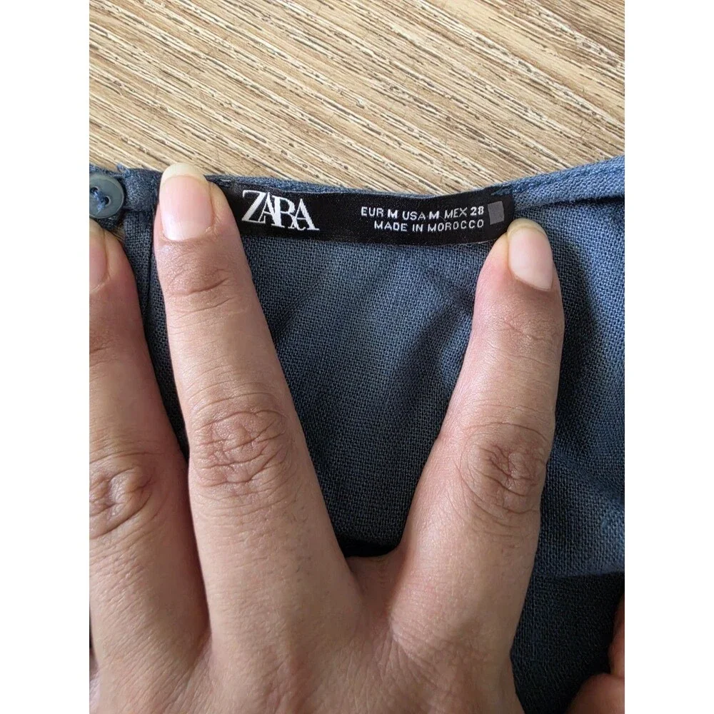 Zara women blue